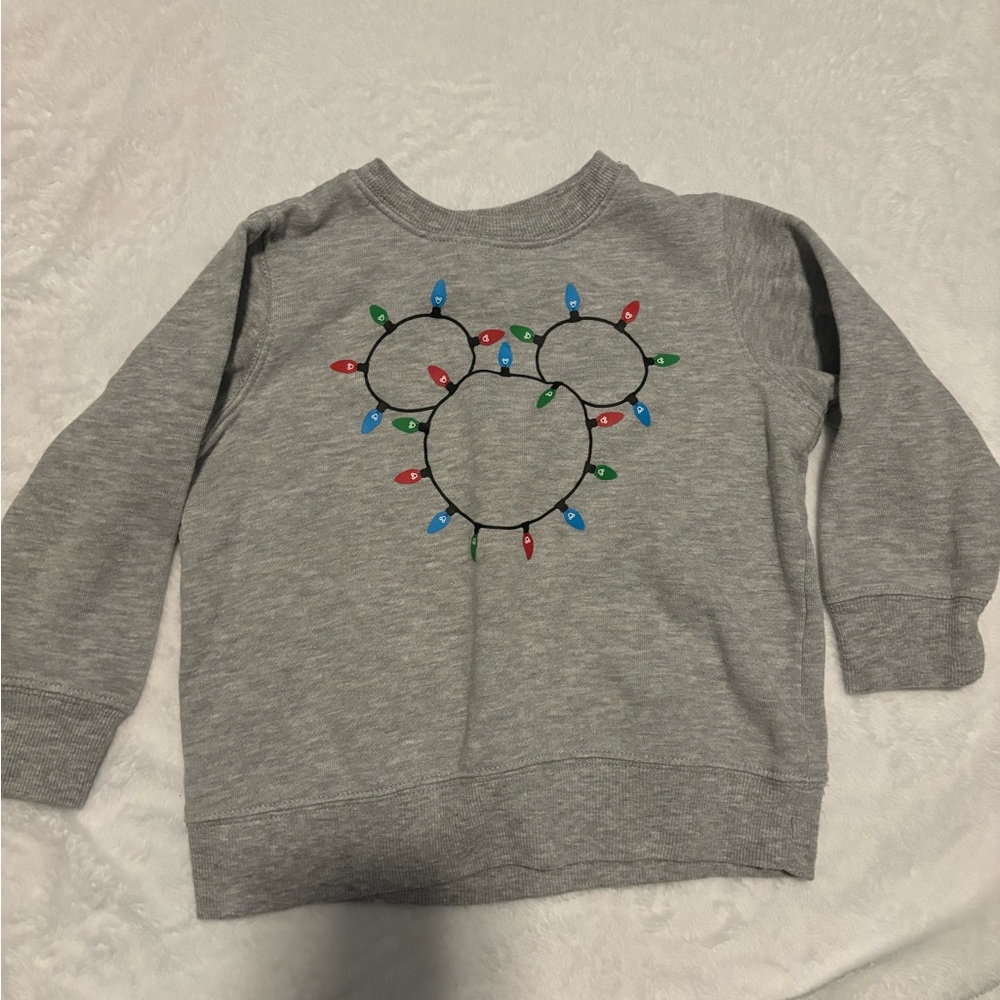 Disney Junior Mickey Mouse Gray Top